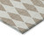 10' X 14' Taupe And Ivory Geometric Washable Indoor Outdoor Area Rug