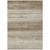 10' X 14' Brown And Beige Striped Washable Indoor Outdoor Area Rug
