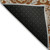 8' X 10' Orange Taupe And Gold Floral Washable Indoor Outdoor Area Rug