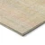 10' X 14' Yellow and Orange Striped Washable Non Skid Indoor Outdoor Area Rug