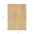 10' X 14' Yellow and Orange Striped Washable Non Skid Indoor Outdoor Area Rug