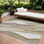 9' X 12' Beige Brown And Gray Abstract Washable Indoor Outdoor Area Rug - Beige, Brown, Gray