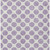10' X 14' Lavender And Ivory Polka Dot Washable Indoor Outdoor Area Rug