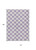 10' X 14' Lavender And Ivory Polka Dot Washable Indoor Outdoor Area Rug