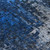 8' Navy Blue And Denim Blue Round Abstract Washable Indoor Outdoor Area Rug