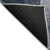 9' X 12' Navy Blue Gray And Charcoal Geometric Washable Indoor Outdoor Area Rug