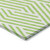 10' X 14' Lime Green and White Geometric Washable Non Skid Indoor Outdoor Area Rug