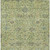 10' X 14' Mint Green Brown And Gray Floral Washable Indoor Outdoor Area Rug
