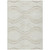 9' X 12' Ivory Beige And Taupe Abstract Washable Indoor Outdoor Area Rug - Ivory, Beige, Taupe