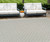 6' X 9' Cream and Beige Geometric Distressed Indoor Outdoor Area Rug