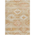 8' X 10' Copper Terra Cotta And Ivory Southwestern Washable Indoor Outdoor Area Rug