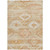 8' X 10' Copper Terra Cotta And Ivory Southwestern Washable Indoor Outdoor Area Rug
