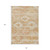 8' X 10' Copper Terra Cotta And Ivory Southwestern Washable Indoor Outdoor Area Rug