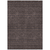 10' X 14' Chocolate And Black Geometric Washable Indoor Outdoor Area Rug