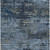 10' X 14' Blue And Navy Blue Abstract Washable Indoor Outdoor Area Rug