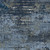 10' X 14' Blue And Navy Blue Abstract Washable Indoor Outdoor Area Rug