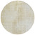 8' Beige And Taupe Round Abstract Washable Indoor Outdoor Area Rug