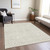 10' X 14' Beige And Linen Abstract Washable Indoor Outdoor Area Rug