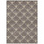 9' X 12' Brown And Beige Geometric Washable Indoor Outdoor Area Rug - Brown, Beige
