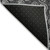 9' X 12' Black Gray And Ivory Geometric Washable Indoor Outdoor Area Rug