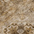 8' X 8' Taupe Round Floral Medallion Washable Non Skid Indoor Outdoor Area Rug