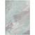 10' X 14' Blue Teal Blue And Gray Abstract Washable Indoor Outdoor Area Rug