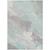 10' X 14' Blue Teal Blue And Gray Abstract Washable Indoor Outdoor Area Rug