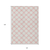 10' X 14' Pink And Gray Polka Dot Washable Indoor Outdoor Area Rug