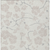 10' X 14' Ivory And Gray Floral Washable Indoor Outdoor Area Rug