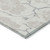 10' X 14' Ivory And Gray Floral Washable Indoor Outdoor Area Rug - 880016573114
