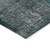 10' X 14' Teal Blue Aqua And Charcoal Patchwork Washable Indoor Outdoor Area Rug