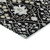 10' X 14' Black Ivory And Gray Oriental Washable Indoor Outdoor Area Rug