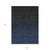 9' X 12' Navy Blue And Charcoal Abstract Washable Indoor Outdoor Area Rug