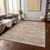 8' X 10' Copper And Gray Aztec Washable Indoor Outdoor Area Rug