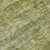 8' Olive Green And Brown Round Striped Washable Indoor Outdoor Area Rug