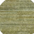 8' Olive Green And Brown Round Striped Washable Indoor Outdoor Area Rug