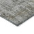 8' X 10' Pewter And Ivory Abstract Washable Indoor Outdoor Area Rug