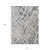 10' X 14' Silver Gray And Charcoal Abstract Washable Indoor Outdoor Area Rug