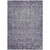 9' X 12' Purple Oriental Washable Indoor Outdoor Area Rug