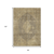 8' X 10' Brown And Beige Medallion Washable Indoor Outdoor Area Rug