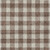 9' X 12' Brown And Beige Plaid Washable Indoor Outdoor Area Rug