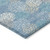 10' X 14' Sky Blue Gray And Ivory Polka Dot Washable Indoor Outdoor Area Rug
