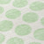 8' Mint Green And Ivory Round Polka Dot Washable Indoor Outdoor Area Rug