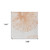 9' X 12' Salmon And Ivory Abstract Washable Indoor Outdoor Area Rug