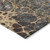 8' X 10' Ivory Gray And Gold Abstract Washable Indoor Outdoor Area Rug