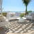8' Brown And Ivory Round Abstract Washable Indoor Outdoor Area Rug - Brown, Ivory