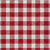 10' X 14' Red And Ivory Plaid Washable Indoor Outdoor Area Rug