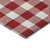 10' X 14' Red And Ivory Plaid Washable Indoor Outdoor Area Rug
