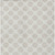 9' X 12' Ivory And Gray Polka Dot Washable Indoor Outdoor Area Rug