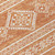 9' X 12' Copper And Ivory Southwestern Washable Indoor Outdoor Area Rug - Copper, Ivory